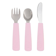 Load image into Gallery viewer, Toddler Feedie® Cutlery Set - Powder Pink
