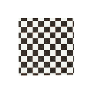 Checkered Classic Napkins Small (Pack 20)