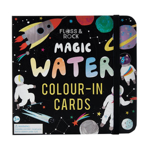 Magic Water Colouring Cards Space
