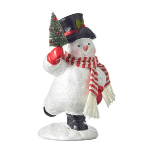 RAZ Imports Sir Snowman with Top Hat