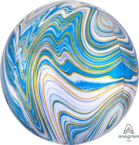 Marblez Blue Orbz Balloon