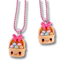 Load image into Gallery viewer, Pop Cutie Easter Basket Kids Necklaces