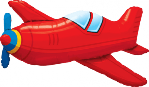 Vintage Aeroplane Foil Balloon