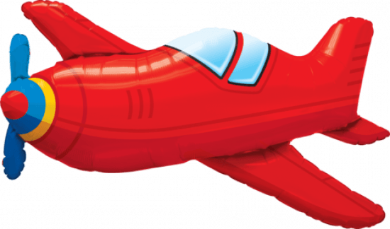 Vintage Aeroplane Foil Balloon