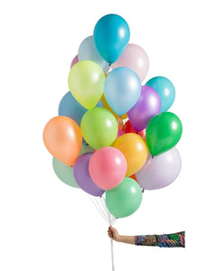 INFLATED Rainbow Large Mixed Balloon Set