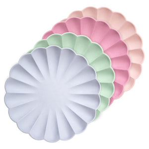 Multicolour Eco Small Plates (Pack 8)