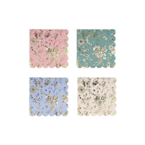 English Garden Lace Small Napkins (Pack 16)