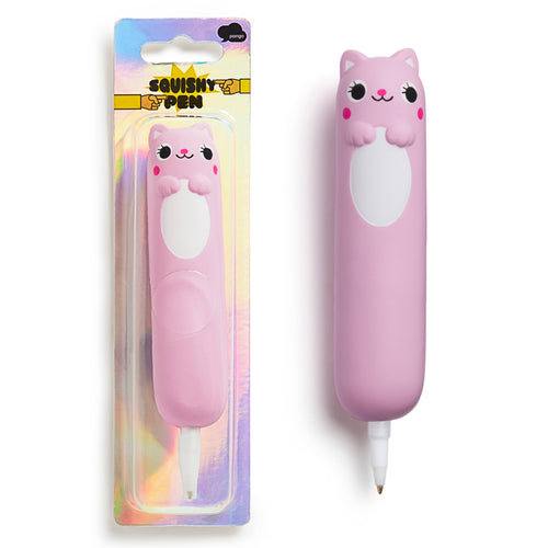 Squishy Pen Pink Cat