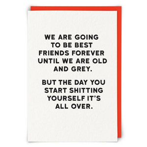 Best Friends Greetings Card