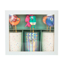 Load image into Gallery viewer, Little Monsters Cupcake Kit (Pack 24)