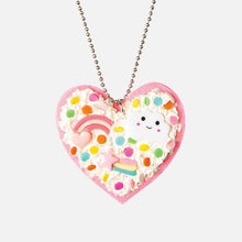 Load image into Gallery viewer, Tiger Tribe Decorama Heart Necklace