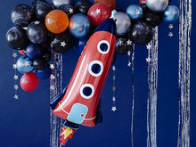 Load image into Gallery viewer, Rockin Rocket Foil Balloon