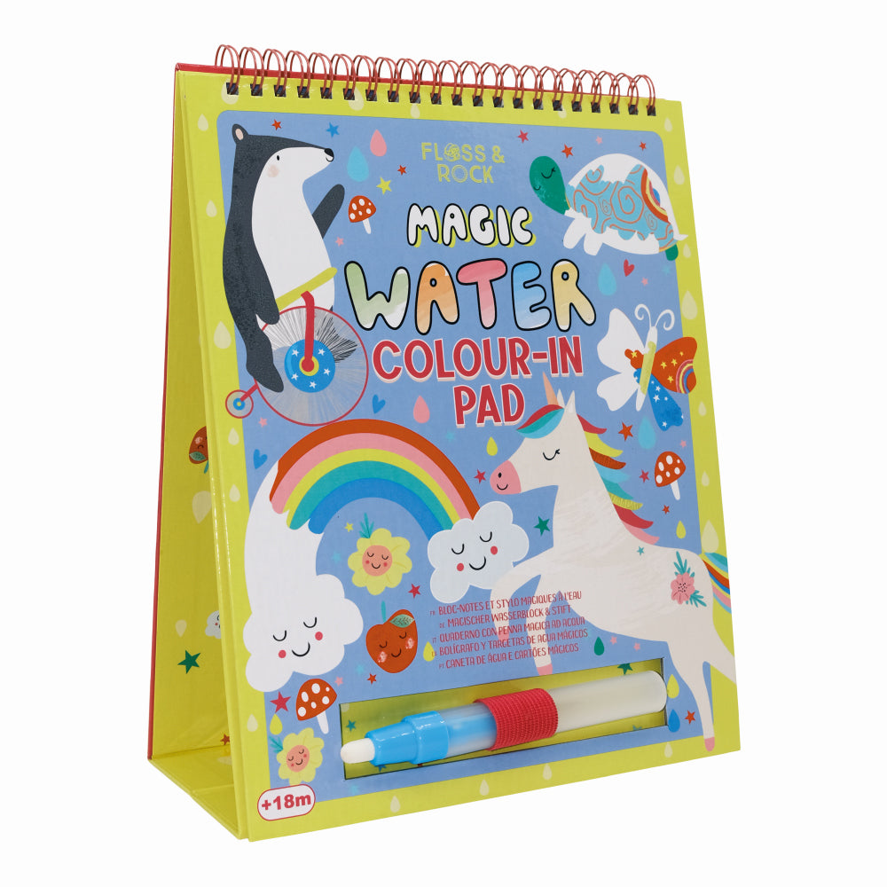 Magic Water Colour-In Pad Rainbow Unicorn