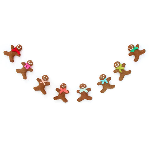 Felt Garland Gingerbread
