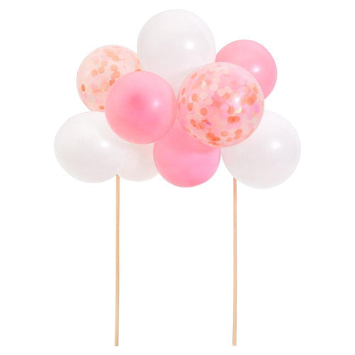 Pinks Balloon Cake Topper