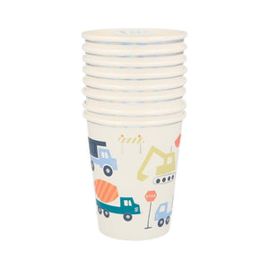 Construction Cups (Pack 8)