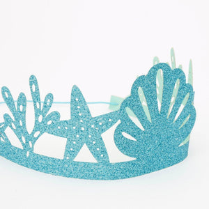 Mermaid Party Crowns (Set of 8)