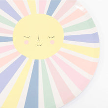 Load image into Gallery viewer, Rainbow Sun Dinner Plates (Set of 12)