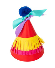 Load image into Gallery viewer, Rainbow Embellished Party Hat (Individual)