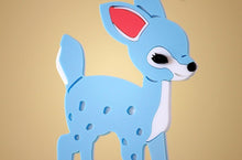 Load image into Gallery viewer, Delightful Deer Blue Cake Topper