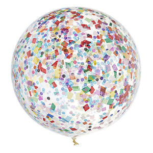 Jumbo Confetti Balloon Good Times