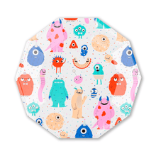 Load image into Gallery viewer, Little Monsters Large Plates (Pack 8)