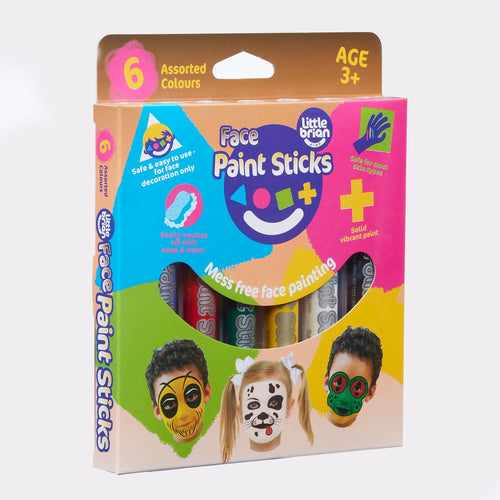 Little Brian Face Paint Sticks Pack 6