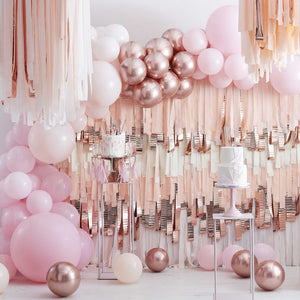 Birthday Balloon Door Kit Pink & Gold