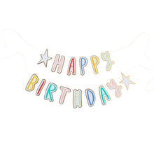 Load image into Gallery viewer, Happy Birthday Banner