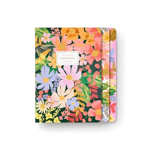 Rifle Paper Co. Stitched Notebook Large Set 3 MARGUERITE
