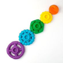 Load image into Gallery viewer, Jellystone Designs Rainbow Stacker &amp; Teether