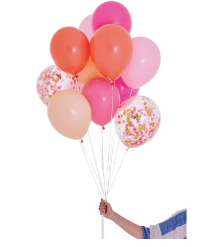 Pink Shimmer Balloon Set