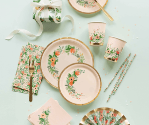 Rifle Paper Co. Garden Party Plates Wildflower Small