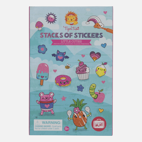 Tiger Tribe Stacks Of Stickers - Little Cuties