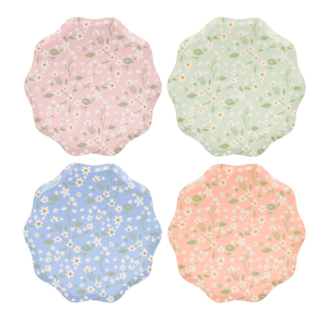 Ditsy Floral Plates Large (Pack 12)