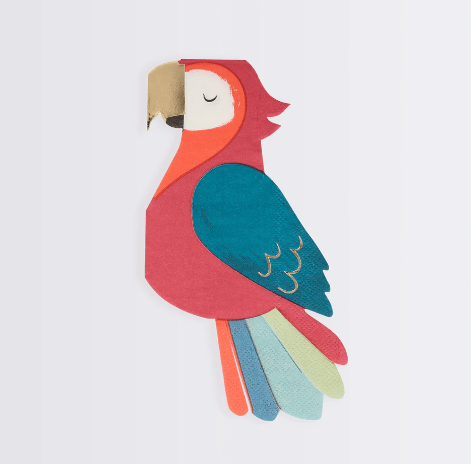 Parrot Napkins (Pack 16)