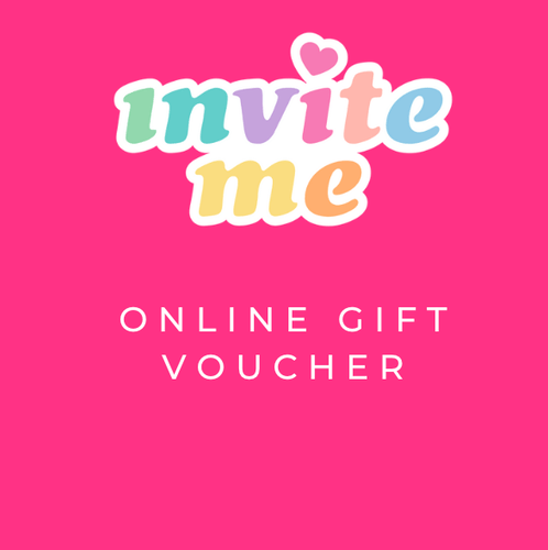 INVITE ME ONLINE GIFT VOUCHER