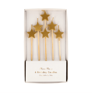 Gold Star Candles