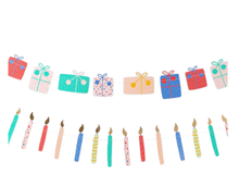 Load image into Gallery viewer, Party Birthday Mini Banner Set