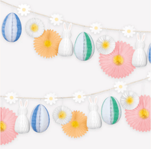 Load image into Gallery viewer, Honeycomb Easter Bunny Garland