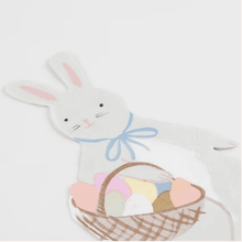Load image into Gallery viewer, Bunny With Basket Napkins (Pack 16)