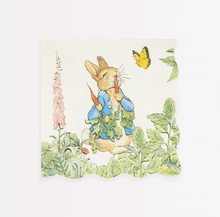 Load image into Gallery viewer, Peter Rabbit In The Garden Napkins Large (Pack 16)