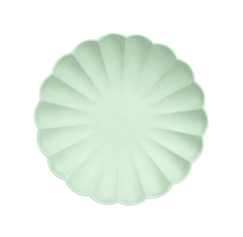 Simply Eco Plate Small Mint (Pack 8)