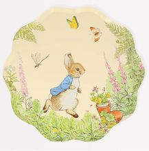 Load image into Gallery viewer, Peter Rabbit Plates Large (Pack 8)