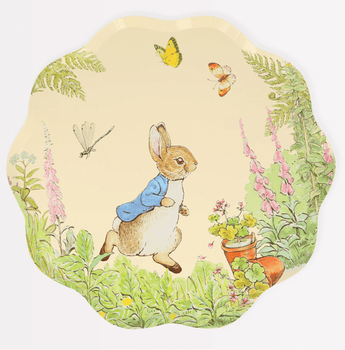 Peter Rabbit Plates Large (Pack 8)