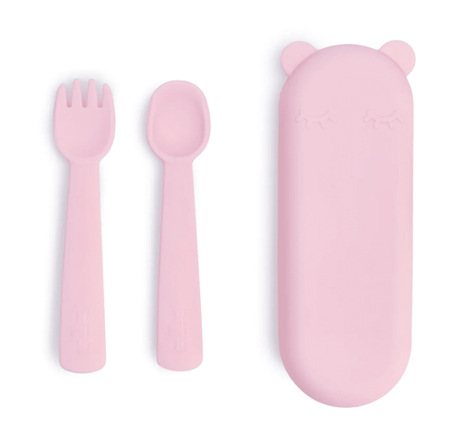 Feedie Fork & Spoon Sets - Pink
