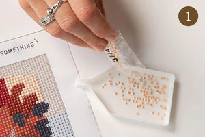 Journey Of Something Sparkle Art Kit Honeycomb Quilt