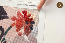 Load image into Gallery viewer, Journey Of Something Sparkle Art Kit Honeycomb Quilt
