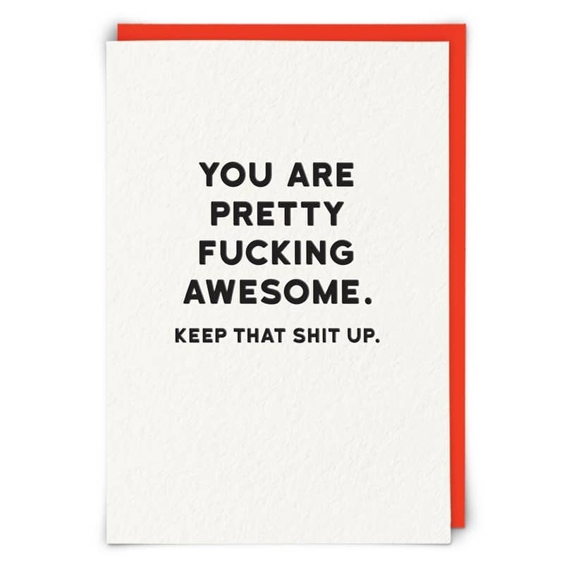 Awesome Greetings Card