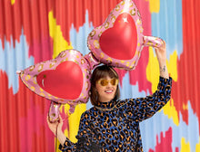Load image into Gallery viewer, Heart Sunnies Foil Balloon